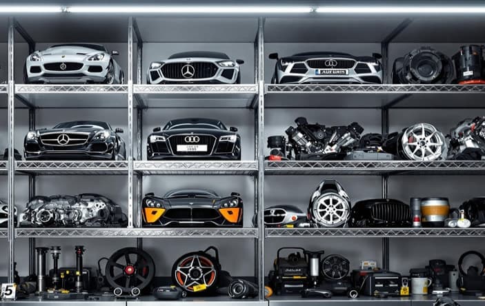 Premium auto parts collection